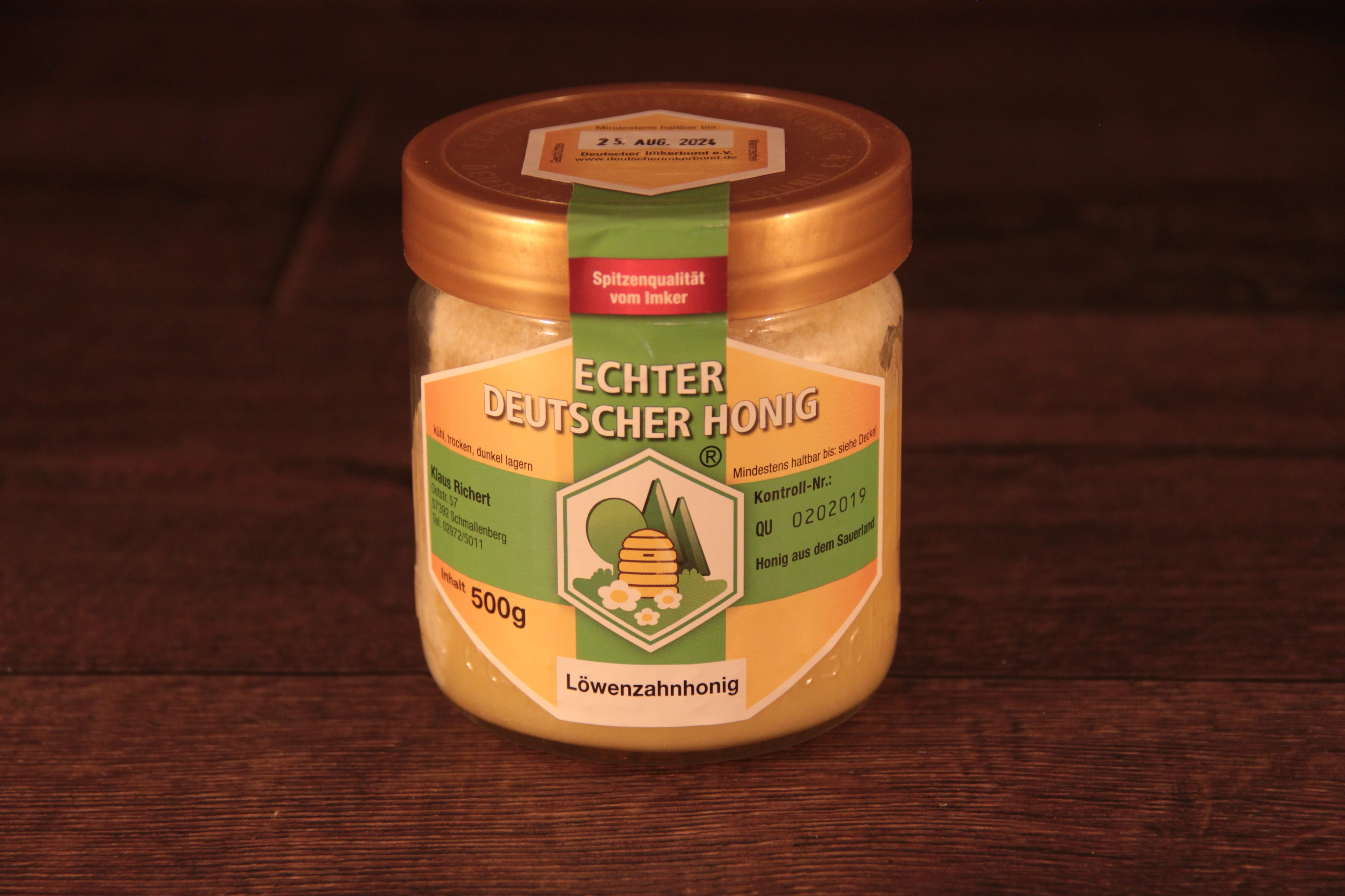 Löwenzahnhonig